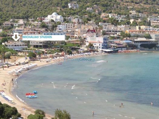 Παραθαλασσια Στουντιο Μιχαλιας Sea View Studio Michalias Agia Marina  Eksteriør bilde
