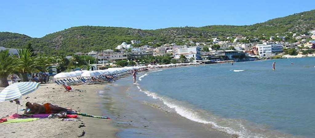 Παραθαλασσια Στουντιο Μιχαλιας Sea View Studio Michalias Agia Marina  Eksteriør bilde